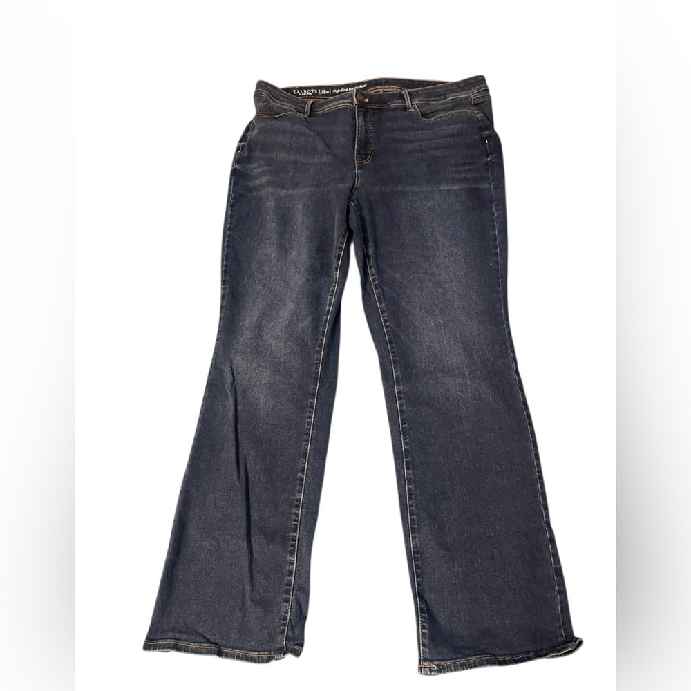 Talbots High Rise Barely Boot Jeans (Women’s size 18W)
